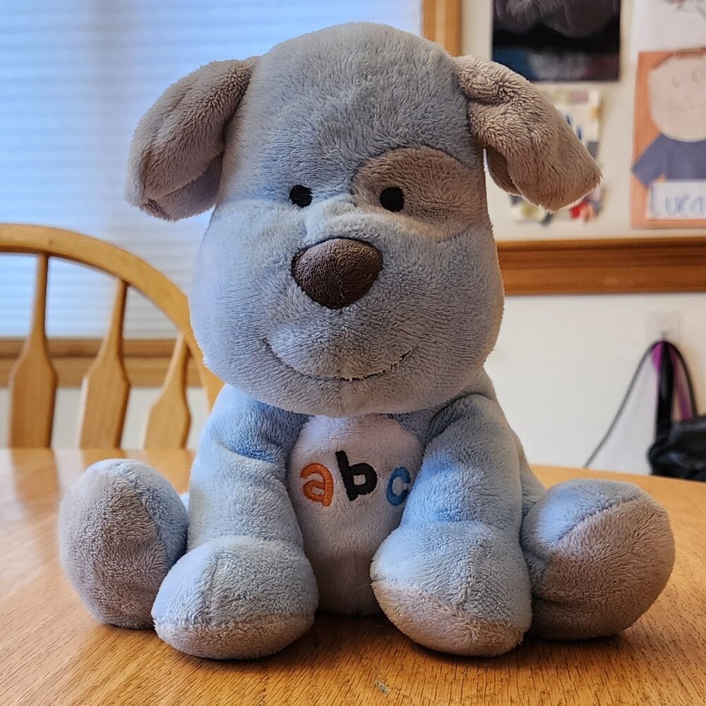 Carter's "Just One You" Blue ABC Puppy Stuffed Animal Toy
